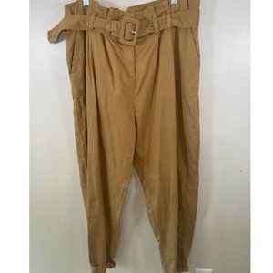 Topshop Paper Bag Waist Pants